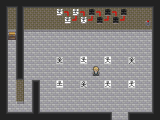 ワインレッド鬼のゲーム画面「」
