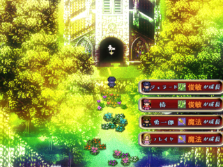 精神仕掛けの浪漫劇のゲーム画面「マップ１」