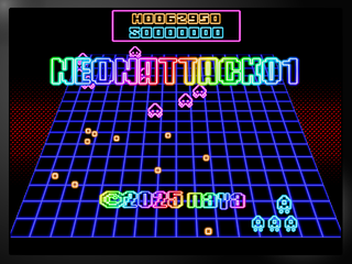 NEONATTACK01(ネオンアタックゼロワン)のゲーム画面「タイトル画面」