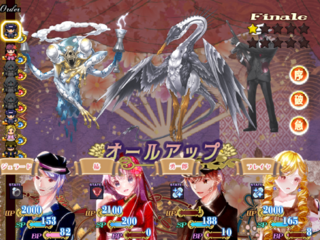 精神仕掛けの浪漫劇のゲーム画面「戦闘画面」