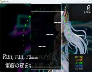 NEON DIVERのゲーム画面「ゲームプレイ画面」