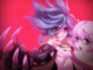 ガロゥズストライフ体験版のゲーム画面「OPは物語の世界観を表現したアニメーション」