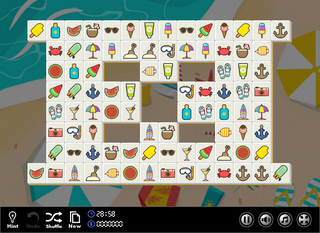 サマーコネクトのゲーム画面「プレイ画面」