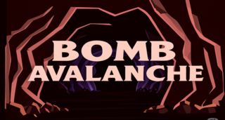 BOMB AVALANCHEのゲーム画面「タイトルシーン」