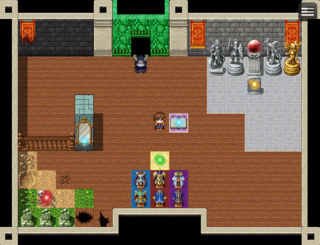 OneSceneDelveのゲーム画面「マップはこれだけ。この部屋からの脱出を目指します」