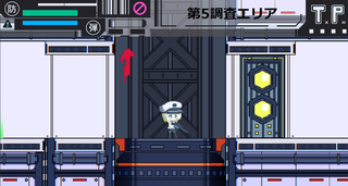 T.P.のゲーム画面「」