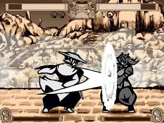 Twilight Catのゲーム画面「一撃の強力な猫や連続技の得意な猫がいます」