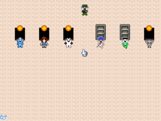 AGESAGE3のゲーム画面「好きなシナリオから攻略できます。」