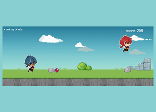 CARRYING GRAPESのゲーム画面「ゲーム画面」