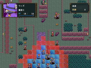 WhiteClothes外伝 -愛と闇の剣-のゲーム画面「マップ画像１」