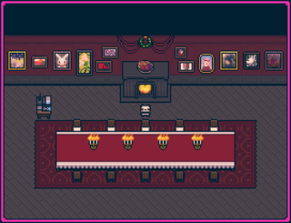 LUNATIC CONVERSIONのゲーム画面「【広間】」