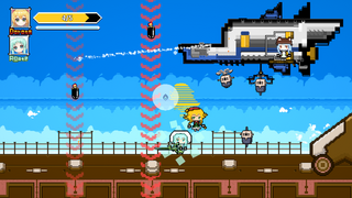 AirBoost エアシップの騎士（体験版）のゲーム画面「」