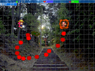 ふにの夏休み-ひゅ~どろ道中目覚めろ本調子!-のゲーム画面「輪入道だ!あなたの知らない妖怪もいるかも」