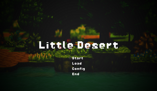 Little Desertのゲーム画面「MMORPG黒い砂漠のファンメイドゲームです」