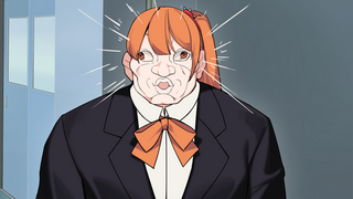 工高少女（体験版）のゲーム画面「銃でも火炎放射器でも、全部持ってこい！」