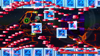 月神決戦弾のゲーム画面「弾幕紹介その1」