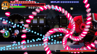 月神決戦弾のゲーム画面「弾幕紹介その3」