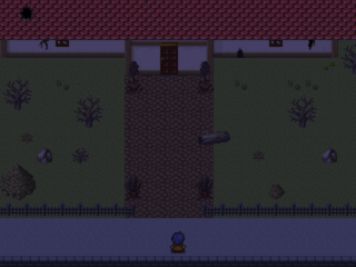 傀儡師の棲む館　Chapter 1 ～遭遇～のゲーム画面「噂の館」