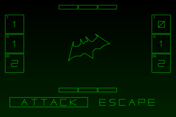 敵のいる場所に到達するとバトル開始