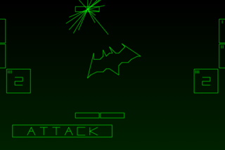 SHALLOW DUNGEONのゲーム画面「「ATTACK」を選択すると攻撃」