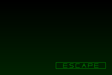 「ESCAPE」を選択すると逃走
