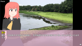 バタイユへの責任転嫁 ～ Scapegoat against Bataille（体験版）のゲーム画面「実際のプレイ画面」