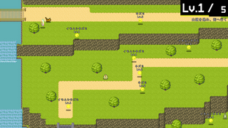 Return to the Wildlifeのゲーム画面「フィールド」