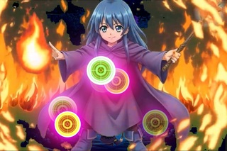 覇王の息子 ~ 伝説の血を引く3人の王子達のゲーム画面「最大コンボで超派手な必殺技!」