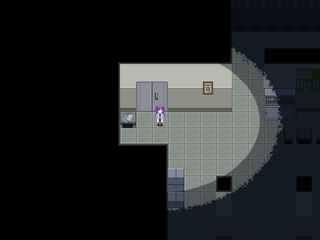 container505のゲーム画面「異常がなければ、先に進むこと」