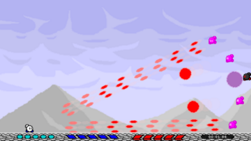 激しいバトル