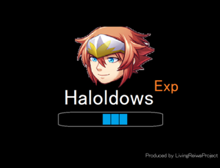 日本で一番くだらないRPGのゲーム画面「HaloldowsExpは、あなたの生活を彩る最先端のOSです。」