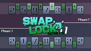 SWAP 'n' LOCK（スワップンロック）のゲーム画面「すわっぷんろっく！」