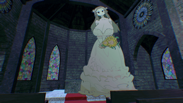 ナガイサンとの結婚式。