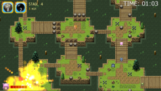 どたばた防衛中!(体験版)のゲーム画面「」
