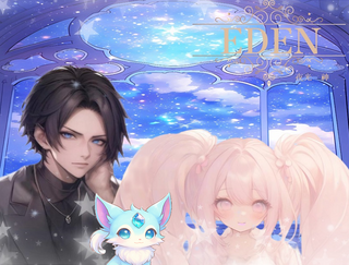 EDENのゲーム画面「冒険ギルドのお話です」
