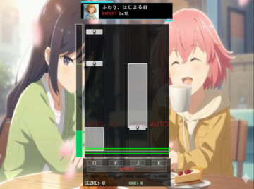 ゲームプレイ画面1