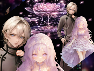 EDENのゲーム画面「仲間が増えたり連携スキルを放ったりします」