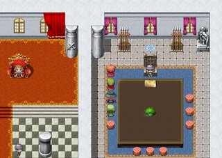 伏線だらけのRPGのゲーム画面「ゲーム画面」