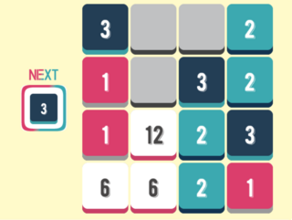 THREESのゲーム画面「ゲーム画面2」