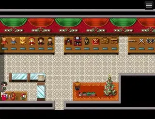 パンプtheクリスマスのゲーム画面「町のお店」