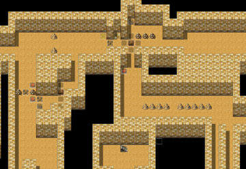 洞窟、遺跡など、色々な場所を冒険できます。