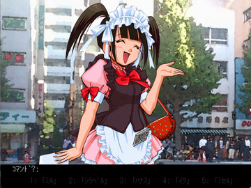 メイドさん等、道中いろいろな女の子と遭遇するので、よく話を聞いて、謎解きしてください。