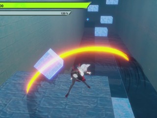 白尾モコと魔石の迷宮のゲーム画面「最速クリアを目指そう！」