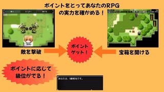 RPG検定（体験版）のゲーム画面「説明」