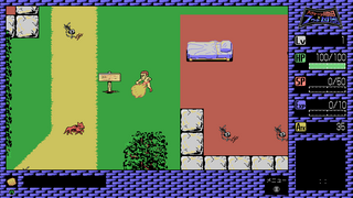 ハリケーン堀田と７つの凶器のゲーム画面「フィールド」