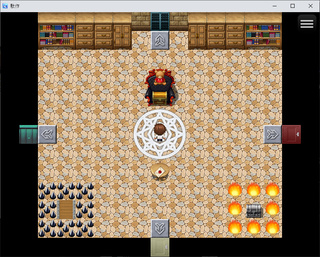 駄作のゲーム画面「今回の舞台」