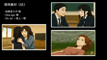 体験版エンドロールの1枚です。