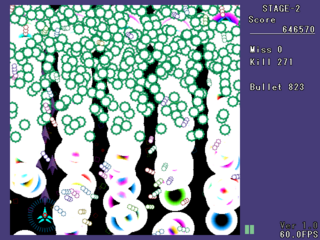 Phantom Bullet Dimension.のゲーム画面「STAGE 2」