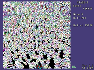 Phantom Bullet Dimension.のゲーム画面「STAGE 3」