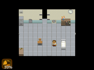 ちけんのゲーム画面「ほとんどこの画面」